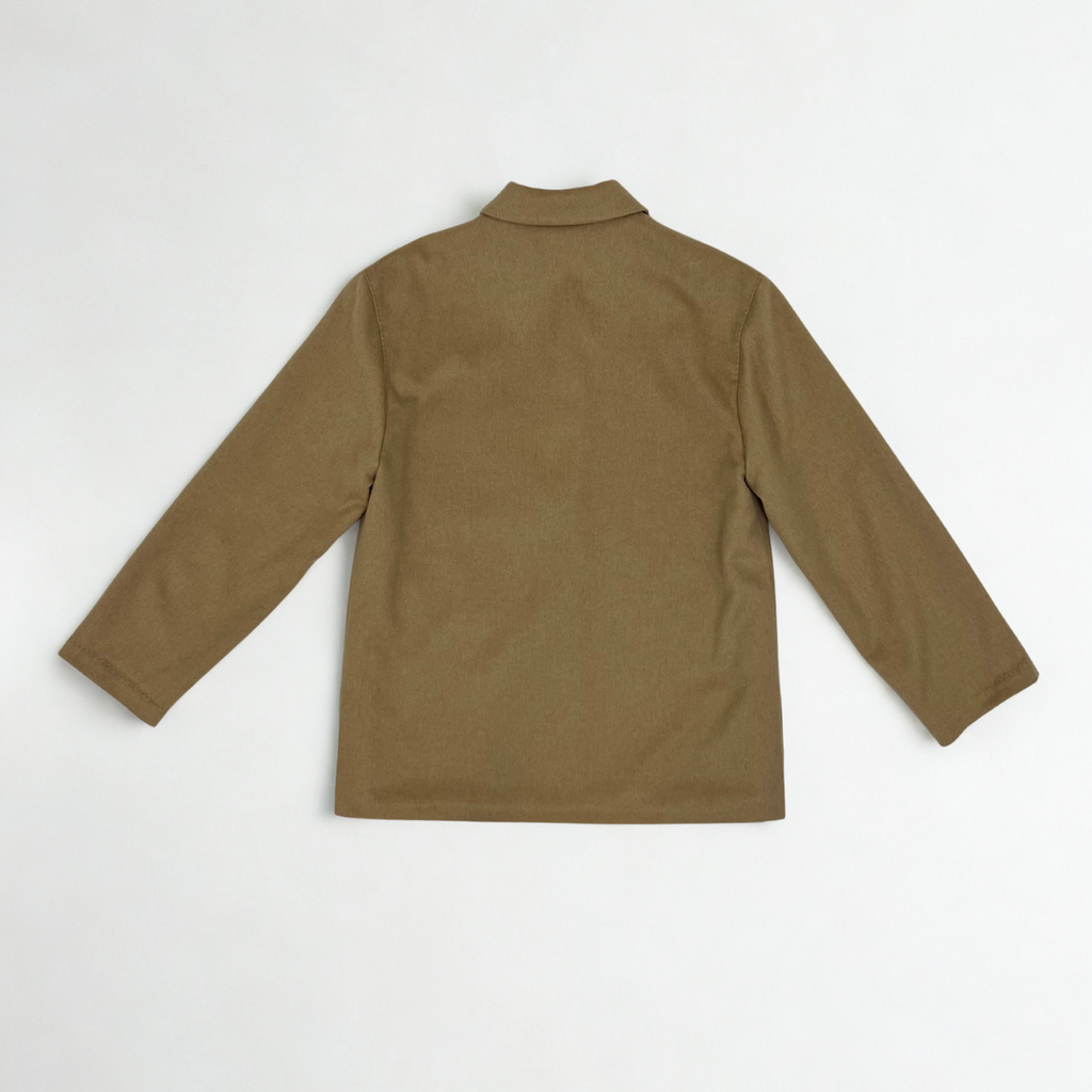 Vintage Max Mara camel hair jacket, 1997 single-breasted style with front patch pockets