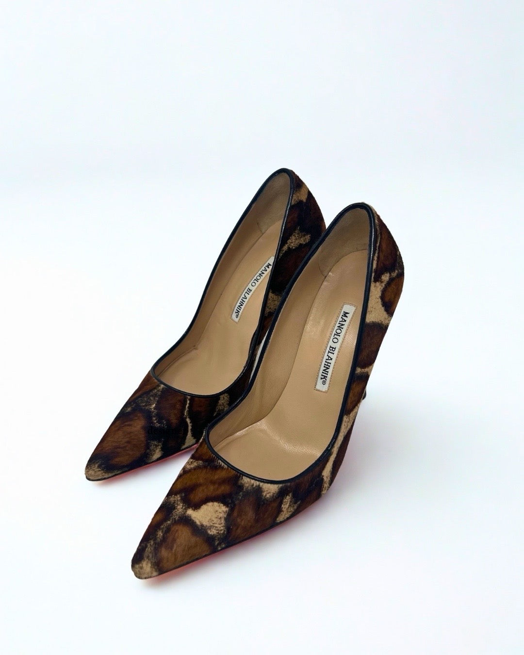 Manolo Blahnik Ponyhair Pumps