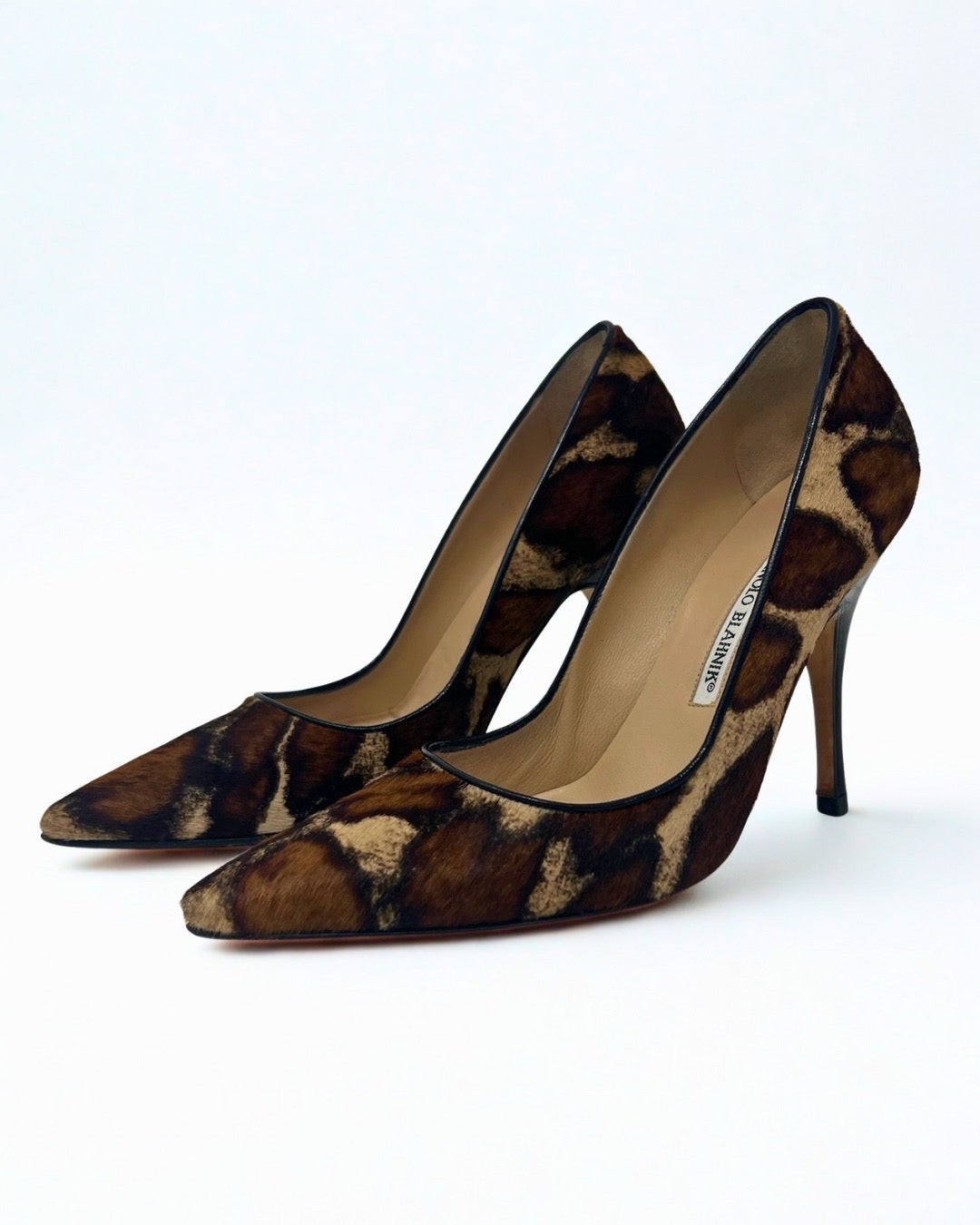 Manolo Blahnik Ponyhair Pumps